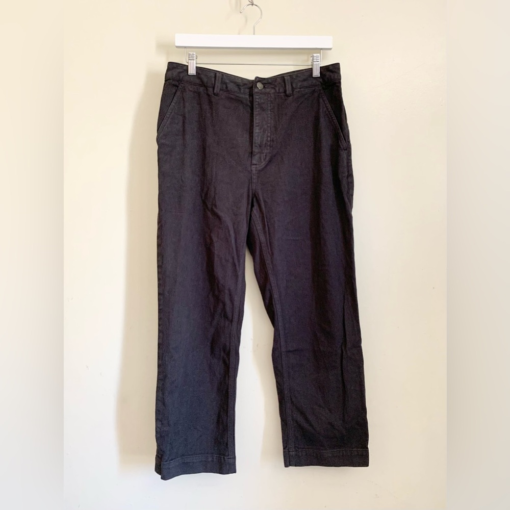 ❤️ 3/50 Quince Dark Wash Wide Leg Jeans US 10